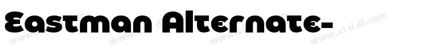 Eastman Alternate字体转换